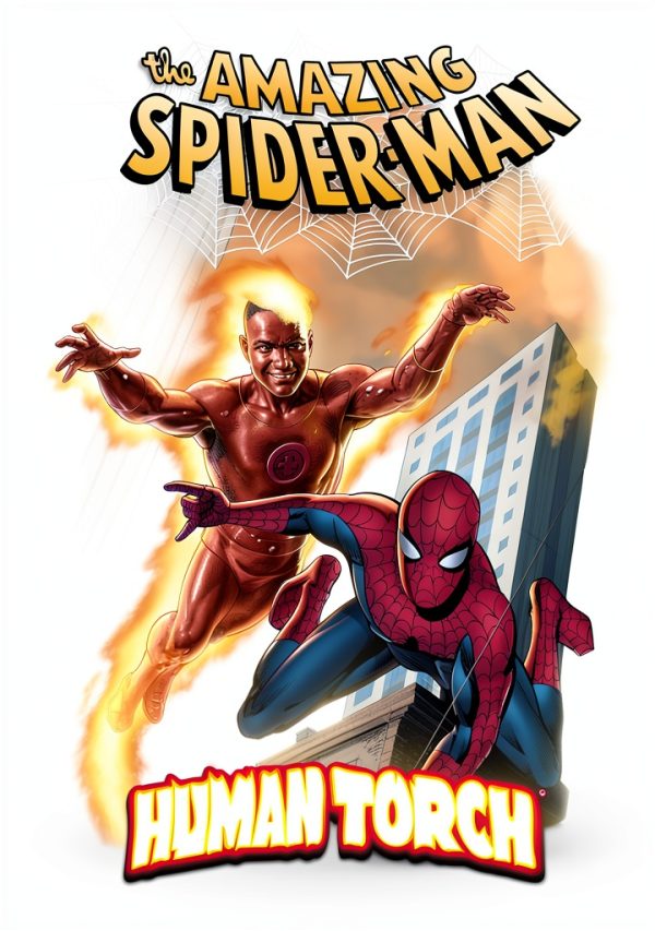 Marvel Spider-Man/Human Torch Graphic Novel-0