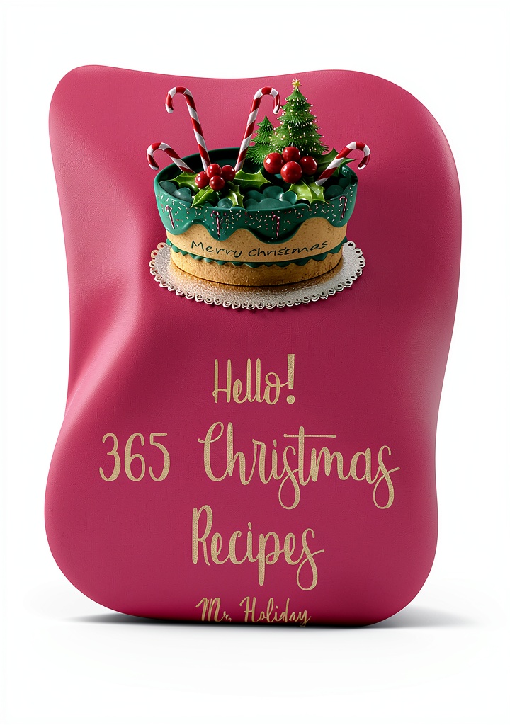 Installing Holiday Cooking Guide by Mr. Holiday on a wooden desk