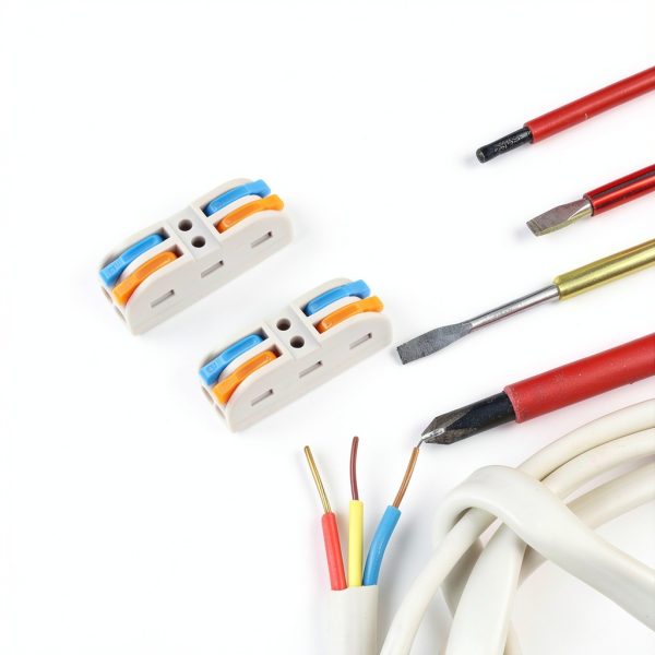 Copper Nylon Electrical Wire Connectors Quick Splice Lever Blocks Insulated Terminal Blocks for Projects-5