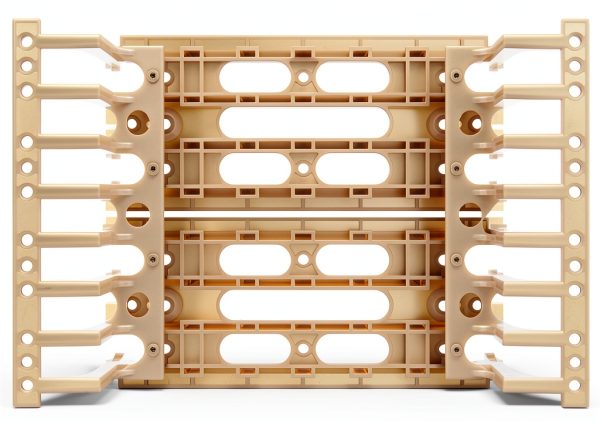 Siemon S210AB2-128FT S210 128-Pair Field Termination Block w/Legs, C4-2