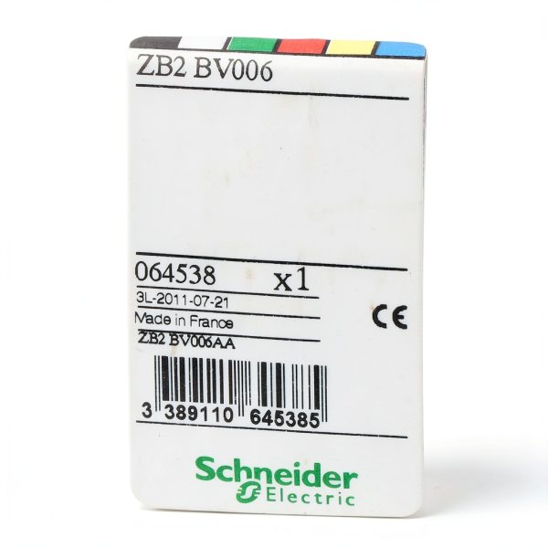 Schneider Electric ZB2-BV006 Contact and Light Block 1.77 inch Size-1