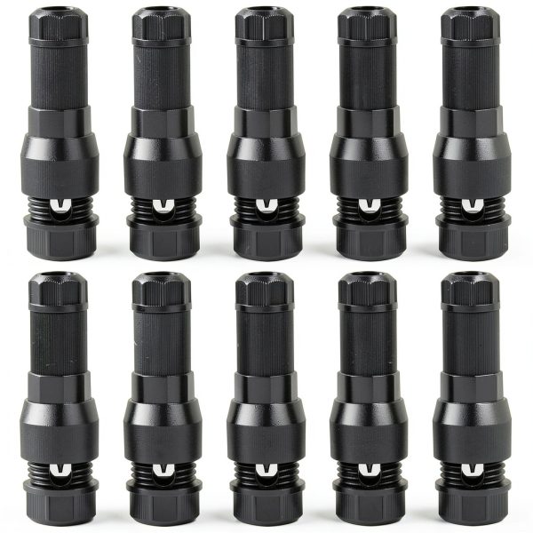 10PCS Low Voltage Waterproof Replacement Landscape Light Cable Connector 12-20 Gauge Wire Connectors for Landscape Lighting Path Lights-0