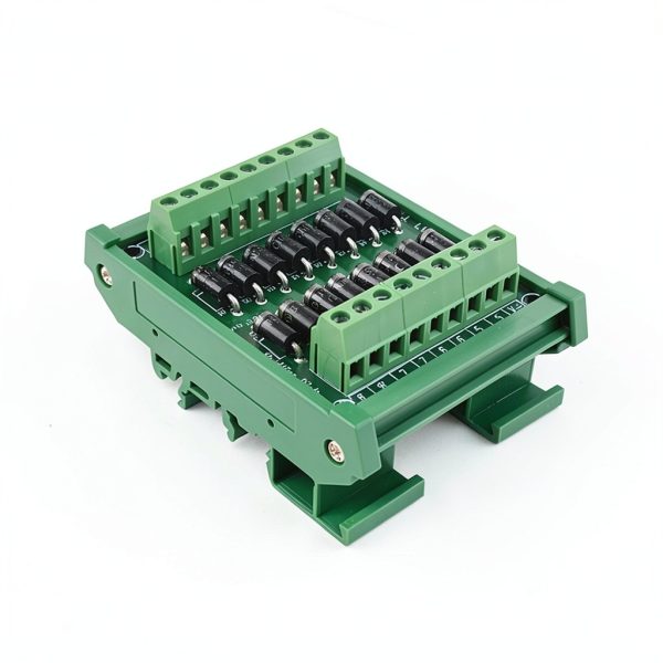 DIN Rail Mount Clamp Diode Array Board 1N5408 3A 1000V XUHONG FR-4 PCB-2
