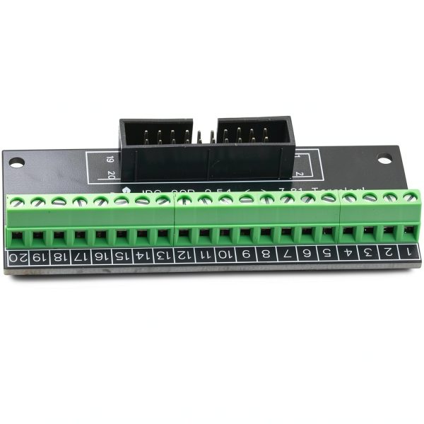 Simple IDC Terminal Breakout Board 20Pin 2.54mm 3.81mm risingsaplings-3