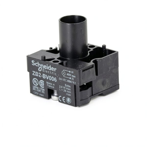 Schneider Electric ZB2-BV006 Contact and Light Block 1.77 inch Size-2