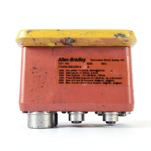 ALLEN BRADLEY 1732DS-IB8XOBV4 DEVICENET Safety, Armor Block Guard, 8 Input/ 4 Bipolar Pair Out, 24 VDC, I/O Module-1
