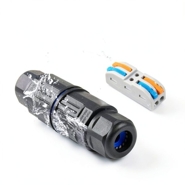 Upgraded IP68 Outdoor Junction Box CDF 2P Wire Connector for AWG 28-12-4
