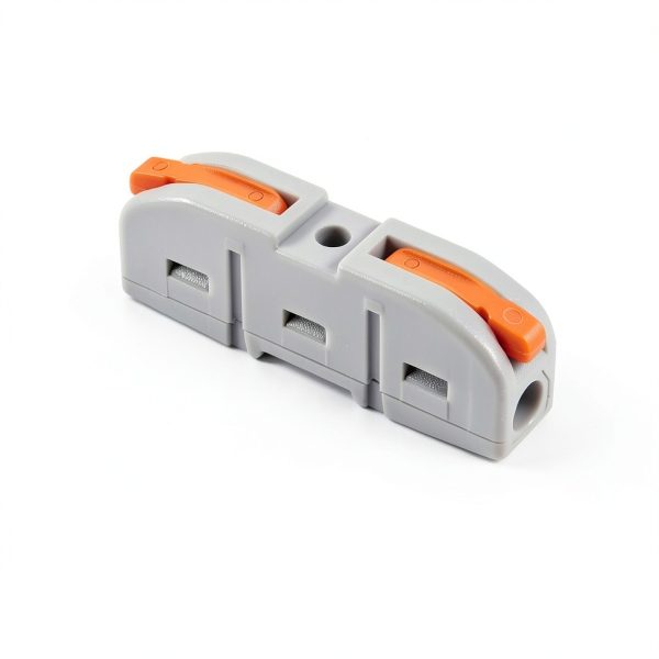 20pcs Lever Wire Connectors SPL-1 Conductor Compact Connectors Lever Connectors Nuts Electrical Terminals for 28-12AWG Soft & Hard Wire Universal-2