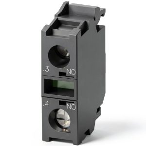 FURNAS ELECTRIC CO Contact Block 3SU1400-1AA10-1BA0 Front Mount 1NO-0
