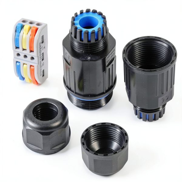 CDF 2PCS Upgraded Junction Box Waterproof IP68 3P Wire Connector-2