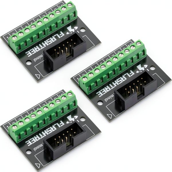 IDC Terminal Breakout 10-Pin 2.54mm to 3.81mm Connector jujinglobal-0