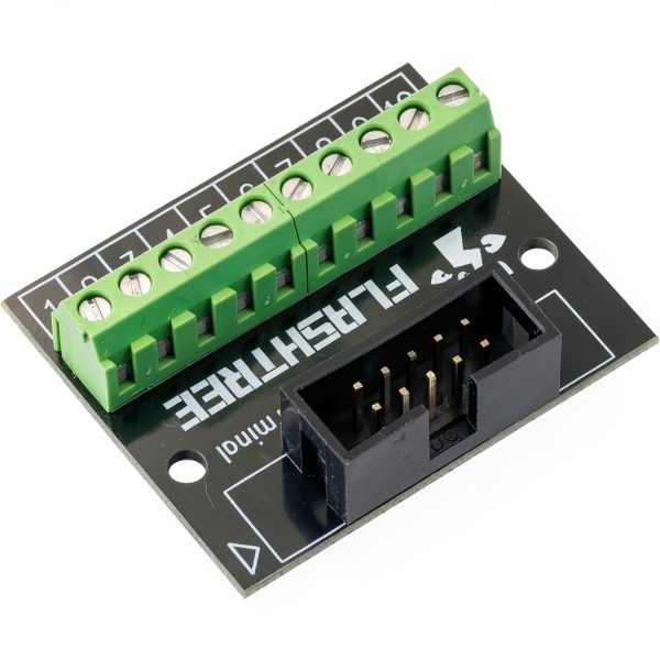 IDC Terminal Breakout 10-Pin 2.54mm to 3.81mm Connector jujinglobal-1