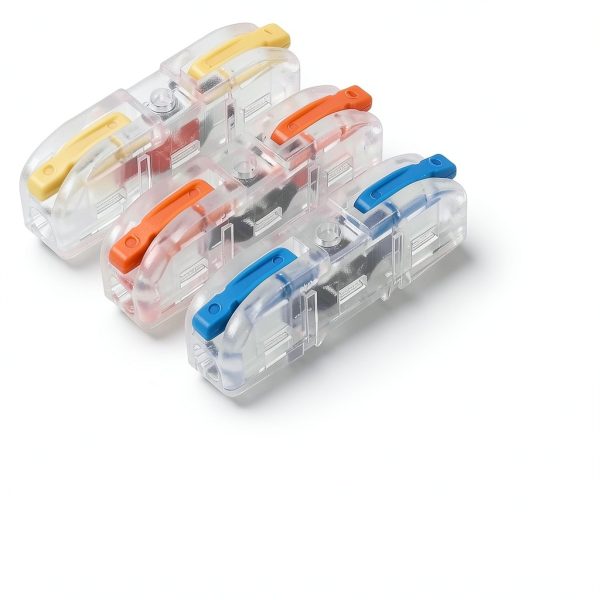34pcs Quick Connect Wire Splicing Kit Lever Terminals AWG 28-12-3
