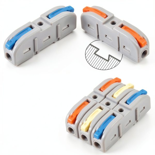 Quick Connect Splicing Wire Connectors Kit 34pcs Butt Terminals-4