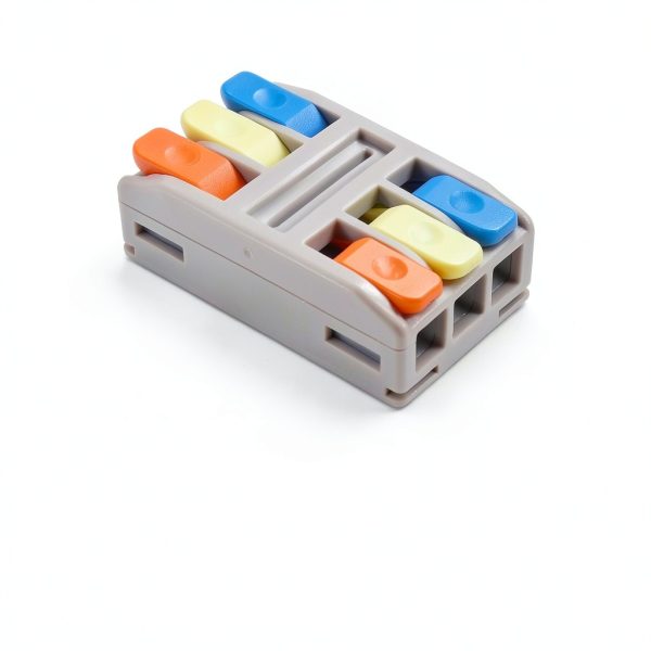 Lever Wire Connectors Pro 20pcs Quick Push-in 3-in-3-Out Terminals-1